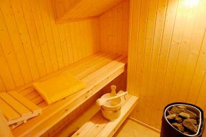 Rügen Ferienhaus am Strand für 4 Personen in Baabe - Sauna