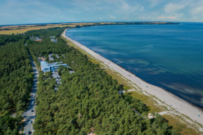Strand bei Glowe (Panorama)